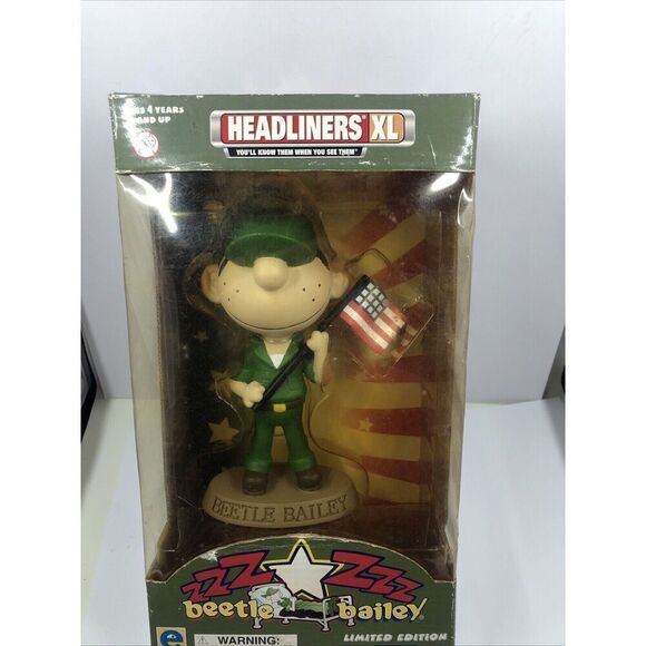 Beetle Bailey Headliners XL 2000   Limited Edition Figure . Please Read - Picture 1 of 13